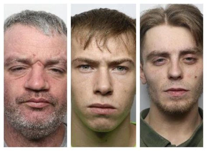 Warped grooming gang who repeatedly raped 14-year-old girl over TWO YEARS of sick abuse is jailed for 66 years