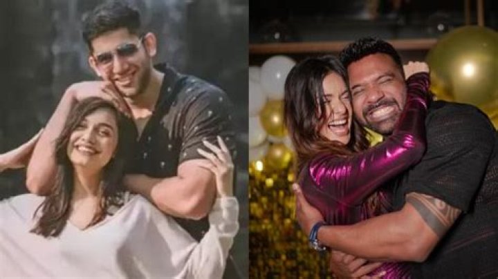 WATCH: Divya Agarwal flaunts her mehndi as she poses with fiance Apurva Padgaonkar; dances her heart out