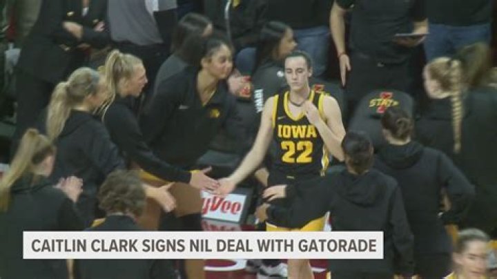 WATCH: Hawkeyes’ Caitlin Clark signed by Gatorade — and ‘you can too’