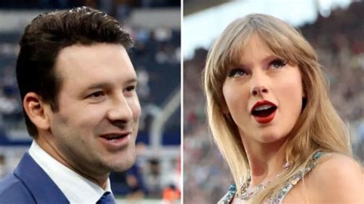 Watch: Taylor Swift Finally Chats Up Tony Romo After NFL Commentator Repeatedly Calls Her Travis Kelce’s Wife