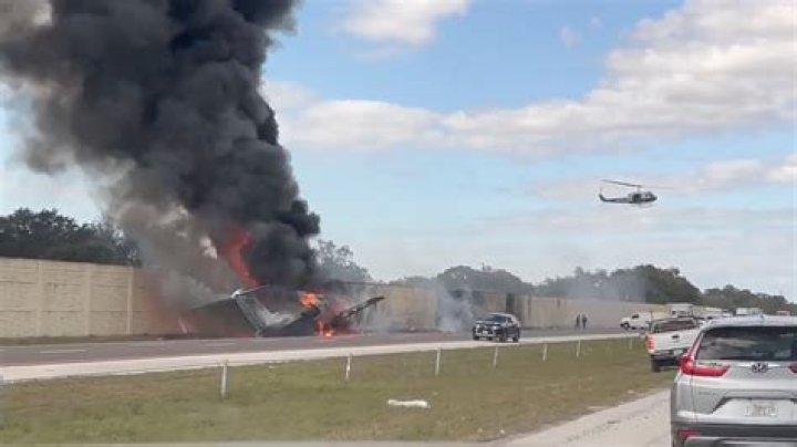 ‘We’ve lost both engines,’ pilot said before private jet crashed onto Florida interstate, killing 2