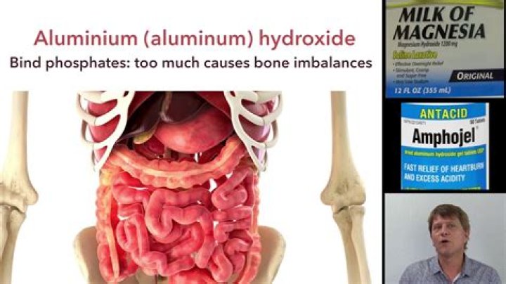 What are aluminum and magnesium antacids