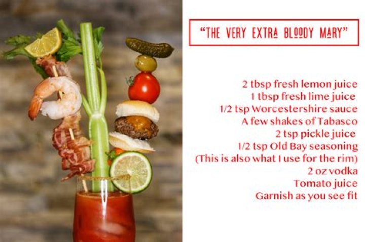 What is an extra Bloody Bloody Mary?