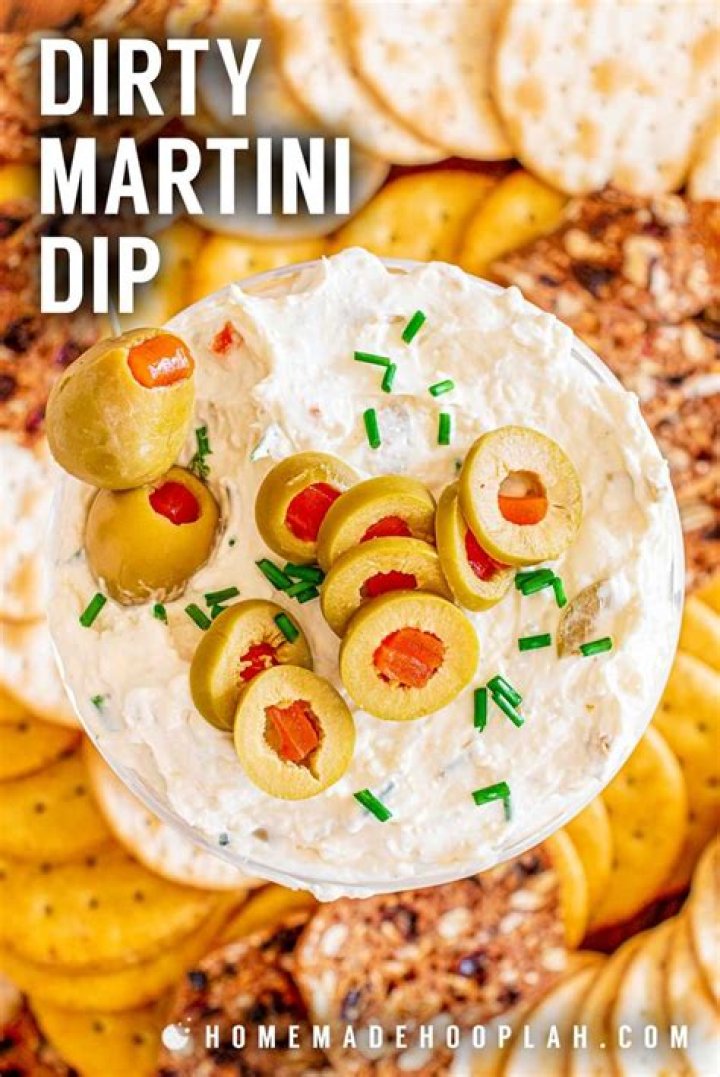 What is dirty martini dip?