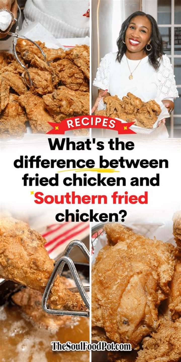 What is the difference between fried chicken and Southern fried chicken?