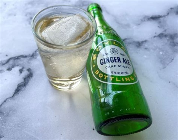 What is the taste of ginger ale?