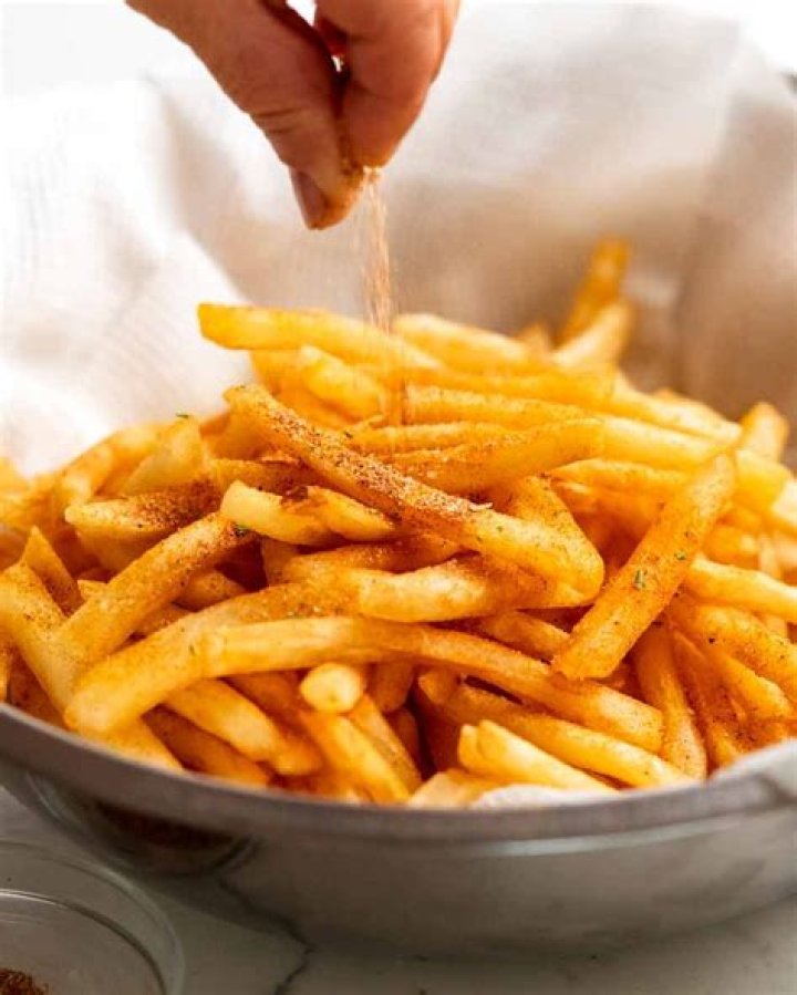 What kind of oil do restaurants use for french fries?