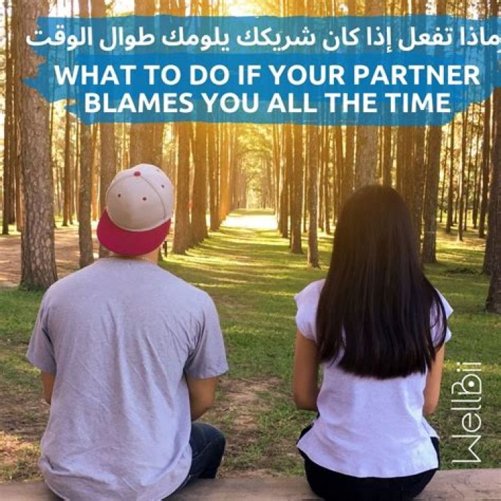 What To Do If Your Partner Blames You All The Time