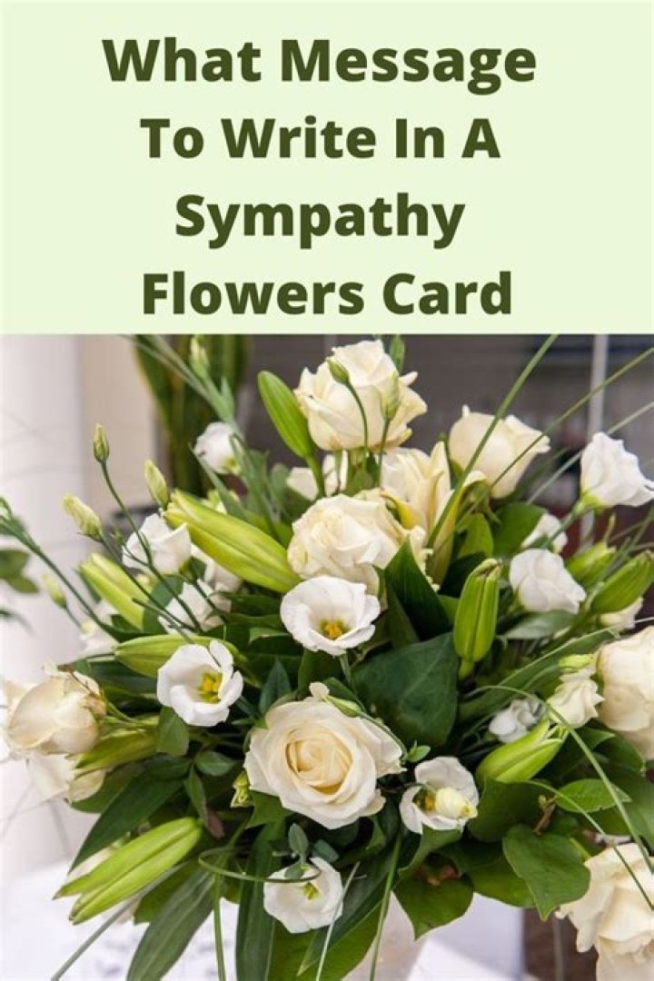 What To Write In A Sympathy Card When There Are No Words