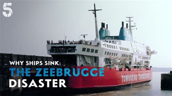 When was the Zeebrugge ferry disaster, were there any survivors and who was on the passenger list?