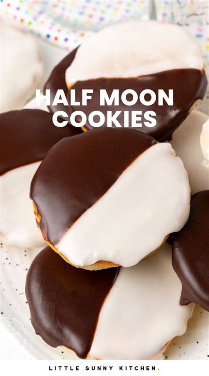 Where are half-moon cookies from?