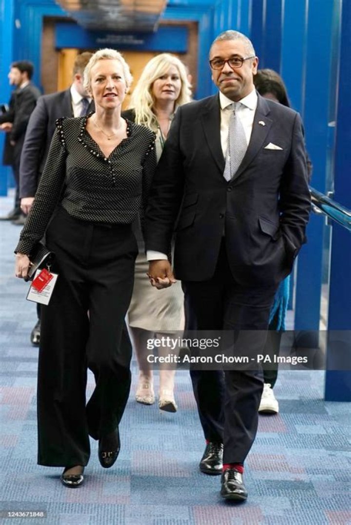 Who is James Cleverly's wife Susie and do they have any children?