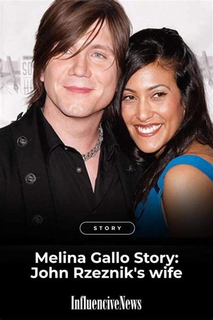 Who is John Rzeznik's wife Melina Gallo? Biography, Wiki, Age, Career