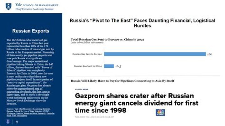 Who Is Yale’s Steven Tian?  Report Update With Jeffrey Sonnenfeld Regarding Russian Global Energy