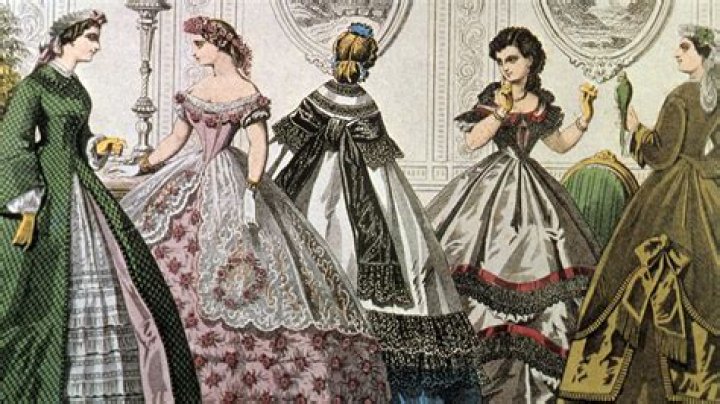 Why were silhouettes popular in victorian times