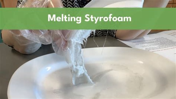 Will 170 degrees melt Styrofoam?