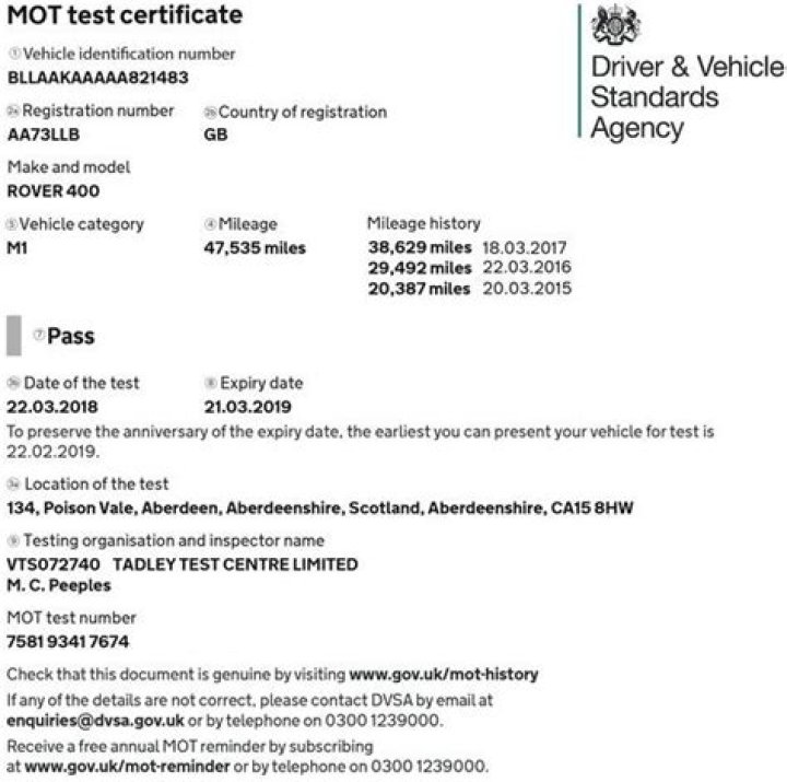 Will a decat car pass mot
