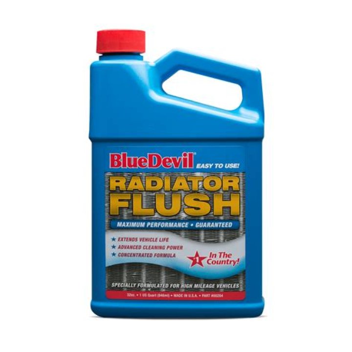 Will a radiator flush remove oil from system