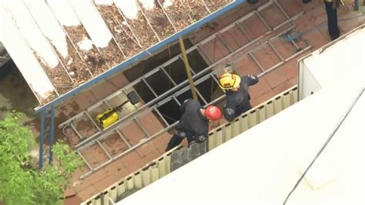 Woman rescued after falling 25 feet into septic tank in California
