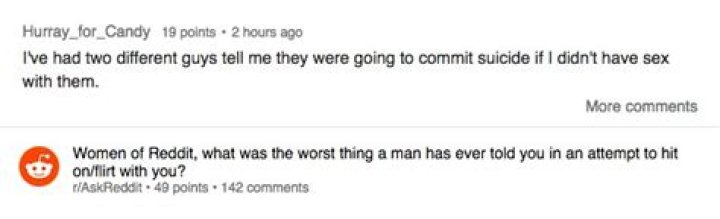 Women Of Reddit Share Their Worst Pickup Line Experiences