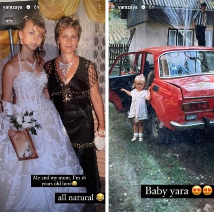 Yara Zaya shares ‘all natural’ throwback pics from her life in Ukraine