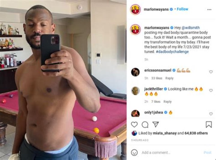 ‘You’re Just Showing Off’: Marlon Wayans’ ‘Dad Body’ Photo Inspired By Will Smith Goes Left After Fans Rave Over His Appearance